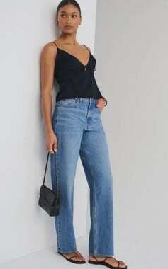 Abercrombie & Fitch Curve Love The Loose High Rise size 16